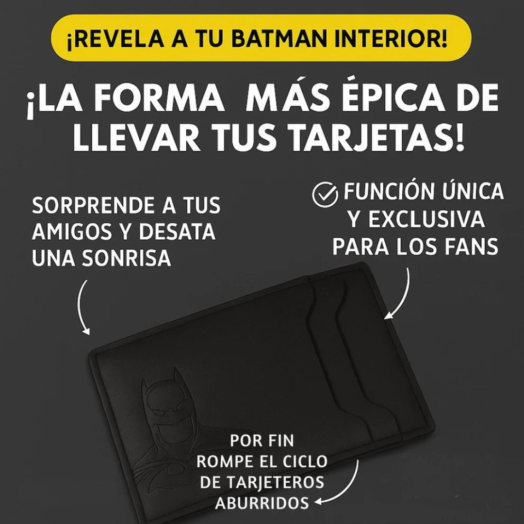 Cartera con máscara de Batman HeroID™